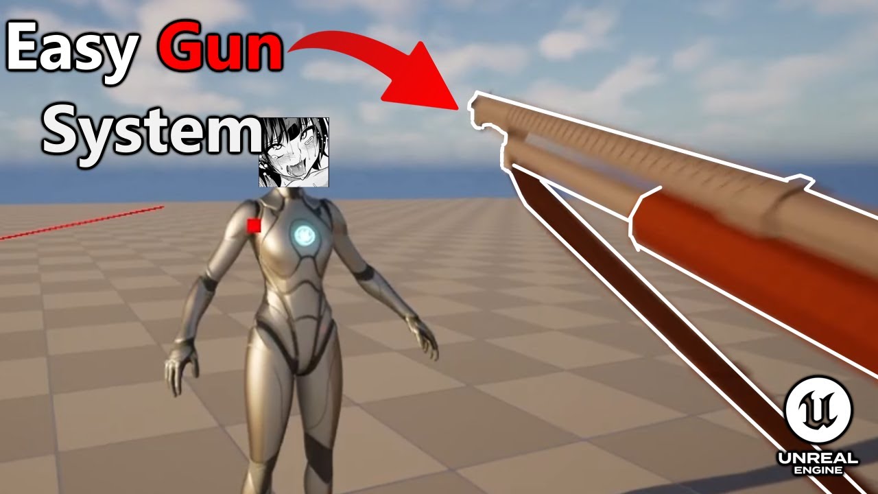 How to Make a Gun System | Body-Powered Generator Game in UE5 - YouTube