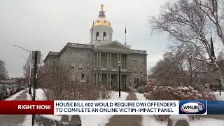 House bill 602 would require DWI offenders to compete an online victim-impact panel