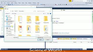 Visual Basic .net Tutorial 12 : Open file dialog box | How to pen files from form