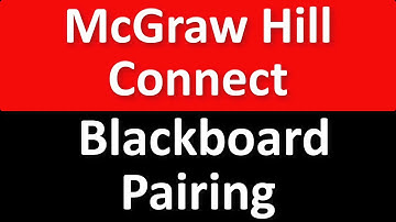 How To Pair McGraw Hill Connect Course With a Blackboard Course | Instructor Tutorial