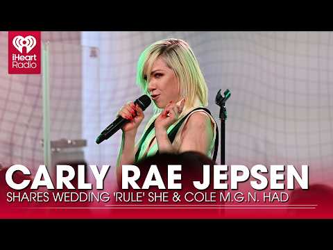 Carly Rae Jepsen Shares Wedding 'Rule' She & Cole M.G.N. Had That Made Day 'Magical' | Fast Facts