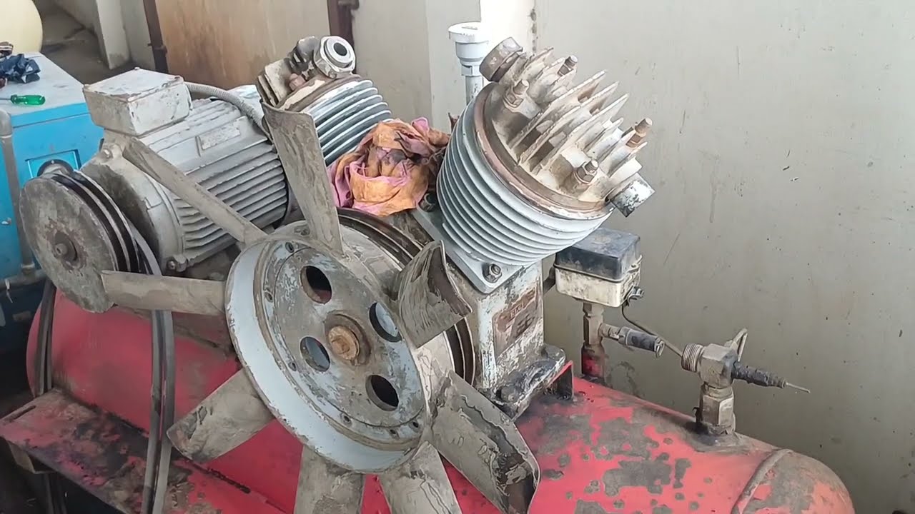 TS 07 HN elgi 7.5hp full engine repair crank piston cylinder head valve gasket 