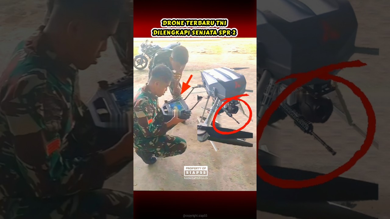 DRONE ROBOT TNI, KKB AUTO KETAR-KETIR 