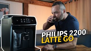 En plus de faire des cafés d'exception, cette machine à café Philips 2200  est à