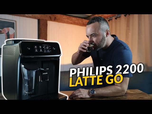 J'ai testé la Machine à Grain Philips 2200 LatteGo 