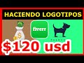 💲 GANA DINERO [35$ POR HORA] Diseñando LOGOTIPOS con FIVERR 🤑 Ganar dinero por internet