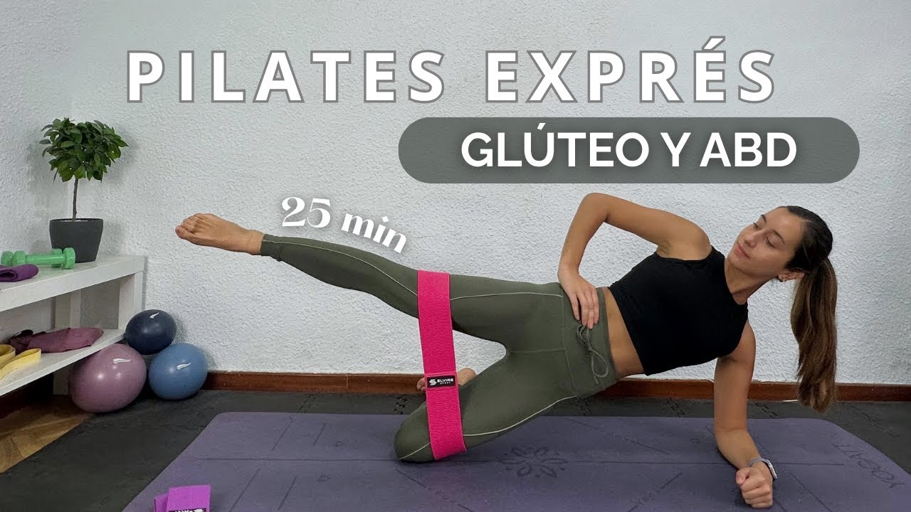 Pilates Exprés con Miniband | Tonifica Glúteo y Abdomen  
