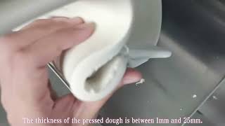 YP series dough sheeter machine