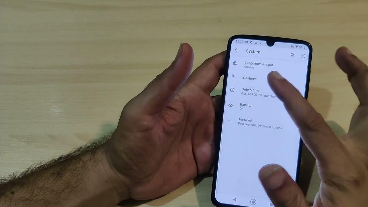 How To Enable Buttons To Gesture Moto Z4 Gesture To Back Buttons