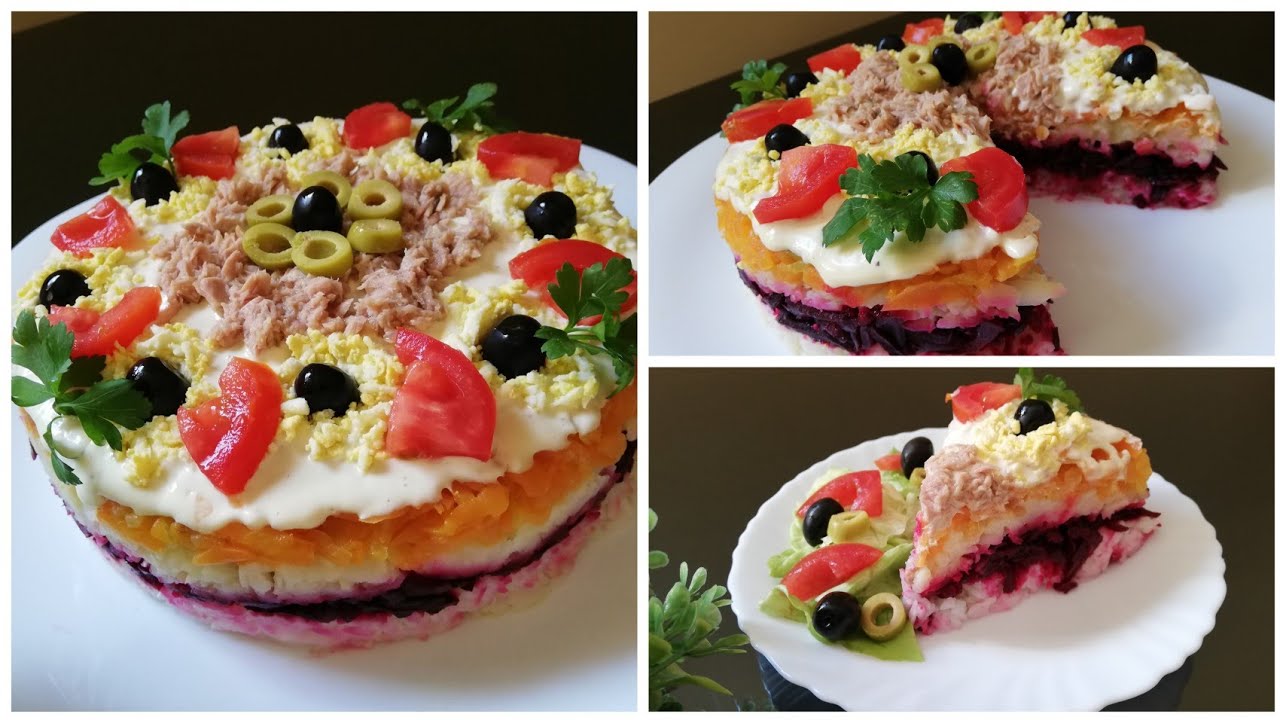 وصفات رمضانية 2022 / سلطة الطبقات راقية الشكل و راائعة المذاق 👌🏻😍