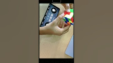 My Luckiest Solve 🤘🏻 | CUBIC | #shorts