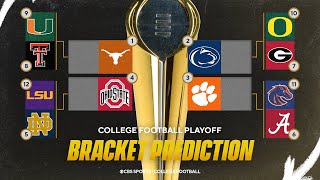College Football Playoff and Bowl PREDICTIONS: Which teams are on the outside looking in 👀