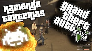 Haciendo tonterías en GTA V