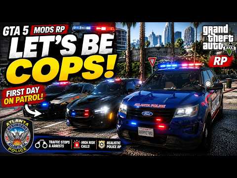 👮 GTA 5 RP: Let's Be Cops! | Atlanta Police Patrol Goes Wrong thumbnail