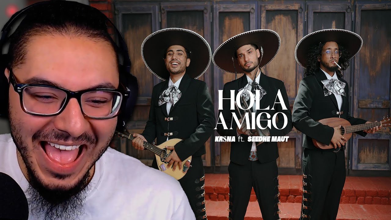 KR$NA ft. Seedhe Maut - Hola Amigo | Official Music Video | REACTION
