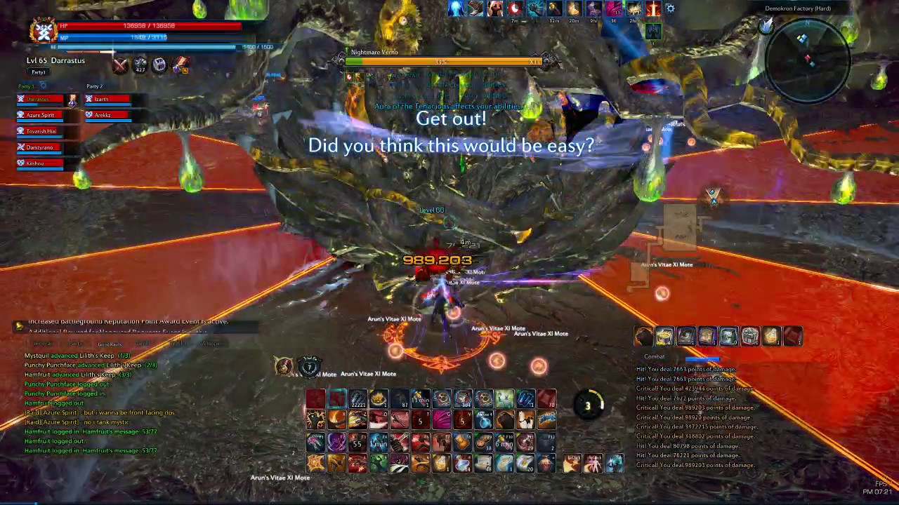 Darra Rants: How to Wartank DFHM Last Boss