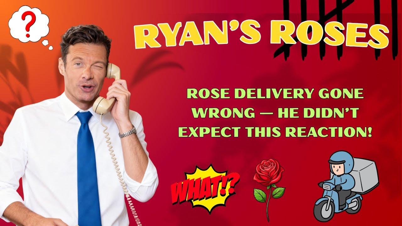 Rose Delivery Gone Wrong — He Didn’t Expect THIS Reaction! | Ryan Seacrest