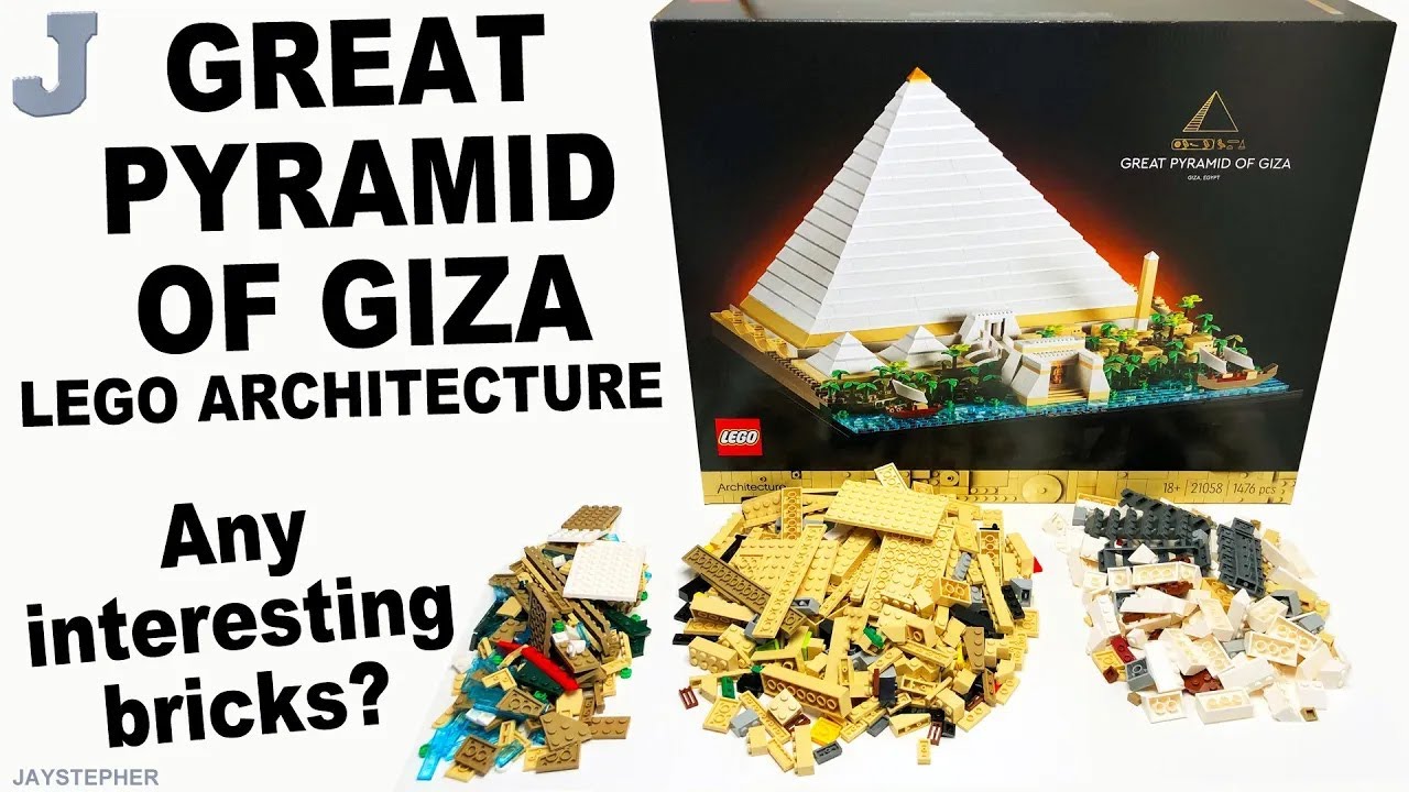 HOW TO FIX The NEW LEGO Great PYRAMID of GIZA Set (21058) 2022