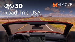 360 3D Road Trip USA - Relaxing cross-country travel - Full series in Alcove on Oculus