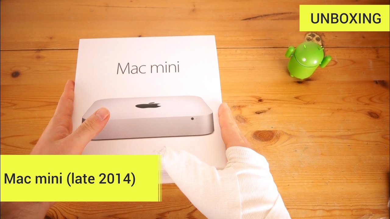Apple Mac mini (late 2014) | i5 CPU 4GB RAM 500 GB HDD | Unboxing