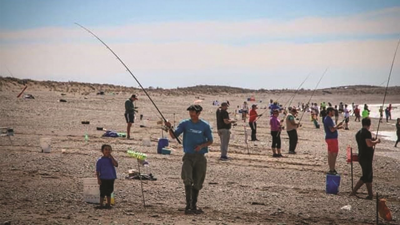 Pesca en Bahía Camarones - Provincia de Chubut