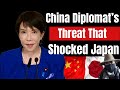 China Diplomat’s Threat That Shocked Japan