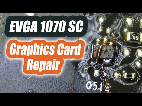 EVGA GeForce GTX 1070 SC Graphics Card Repair