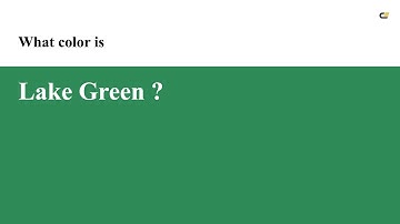 Lake Green color #2e8b57 hex color - Green color - Warm color 2e8b57