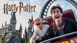 I Built a Hogwarts VR Roller Coaster in 360° | Extreme Harry Potter Magic Ride