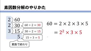 素因数分解とは やり方をイチから解説 Youtube