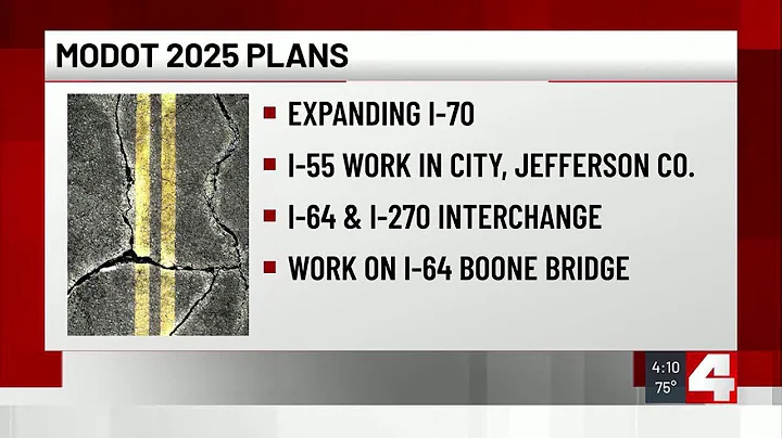 MoDOT announces 2025 construction projects for St. Louis area