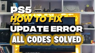 PS5 Update Error Fixed All Codes Solved With Solution 2026