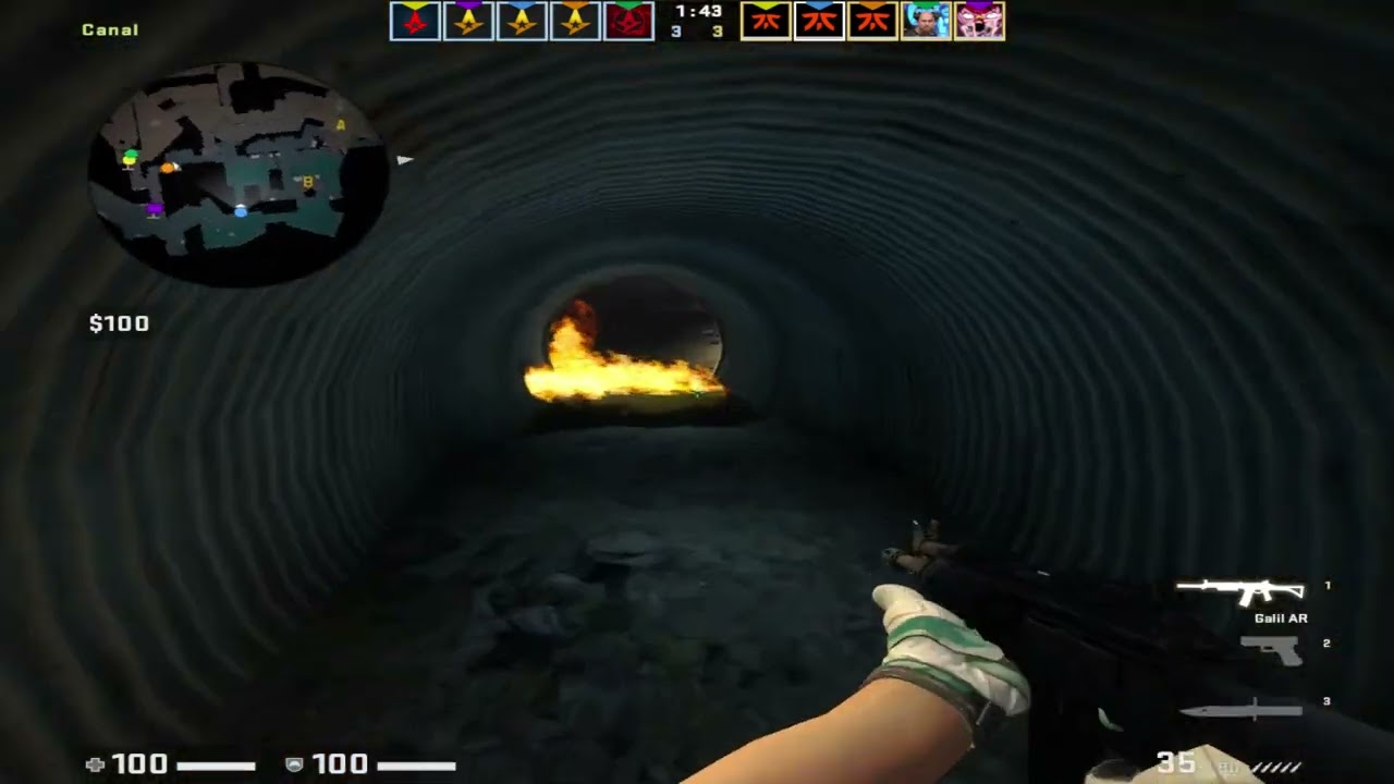 CSGO POV fnatic Peppzor (28/26) vs Astralis (overpass) @ Elisa Masters Espoo 2022