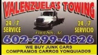 Valenzuela's Towing LLC / Professional Towing Service In Phoenix Arizona