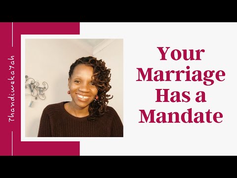 PROPHETIC WORD | Your Marriage Has A Mandate | 1 June 2020
