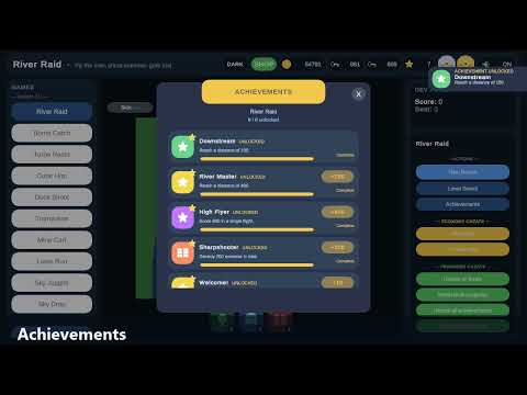 Mini Game Templates Arcade 3.0 - 10 Arcade Starters for Unity – gameplay video