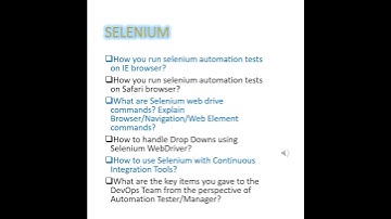 Capgemini Selenium Interview Questions for 8 to 16 yrs #selenium - Testing Labs A to Z - Shorts4
