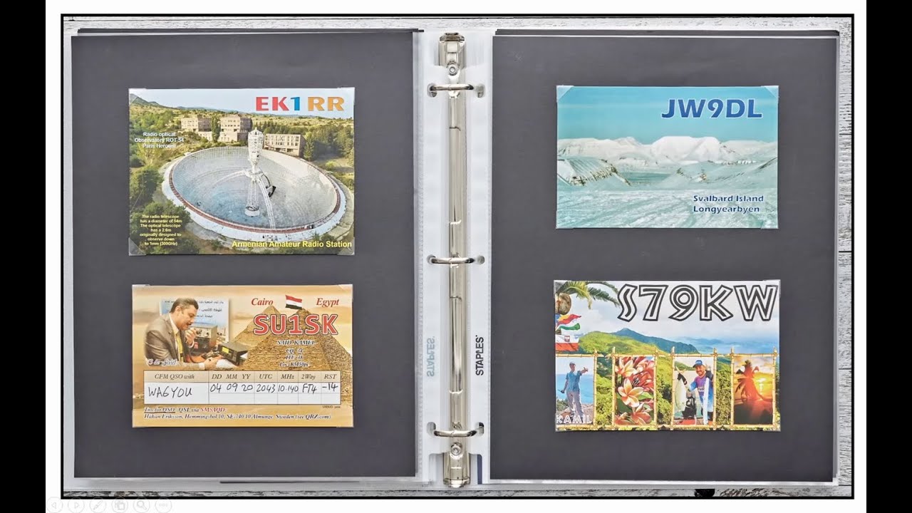 The Art of QSL with Ron Payne, WA6YOU