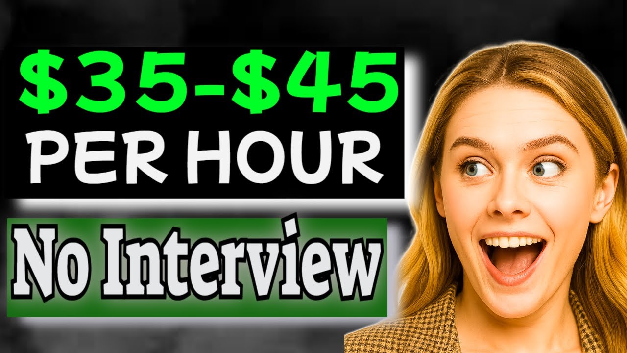 $45/ Hour 3 Legit Remote Jobs Hiring Now: Amazon, Rev, & Mia Plaza | No Interview & No Phone Jobs