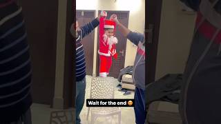 Cute Christmas transition😍 #pushpa #relatable #funny #youtube #christmas #youtube #shorts#christmas