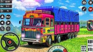 Real Indian Truck Simulator driving games Indian Cargo delivery truck drive Simulator games 2024 screenshot 3