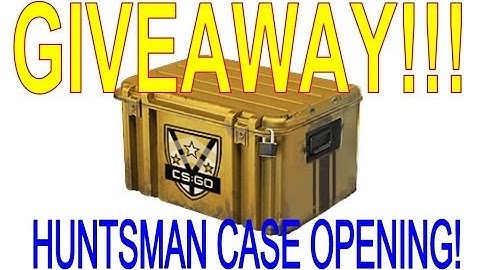 Giveaway!!! Huntsman Weapon Case Opening [CSGO] - 2014.06.29