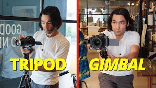 Should You Use a Tripod or a Gimbal (or both)? [Filmmaking Tutorial]