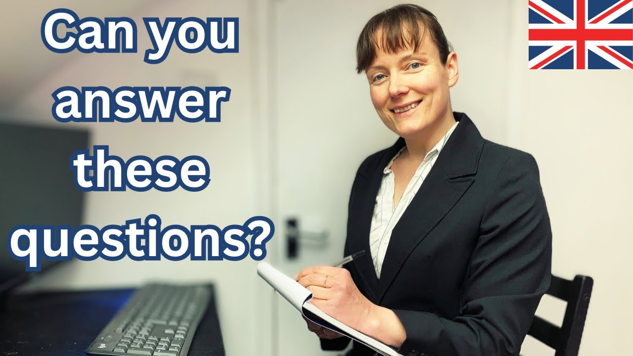 Job interview questions in Britain. Advanced English listening practice.