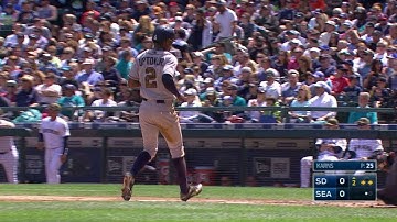 SD@SEA: Bethancourt opens the scoring with RBI single