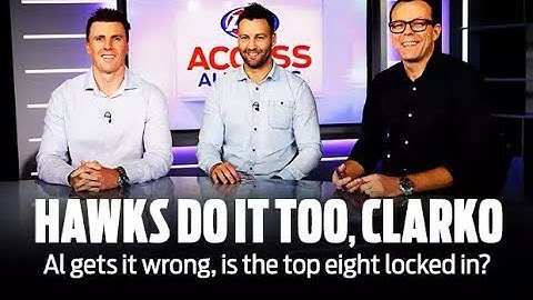 Hey Clarko, your Hawks do it too: Access All Areas | Round 8, 2018 | AFL