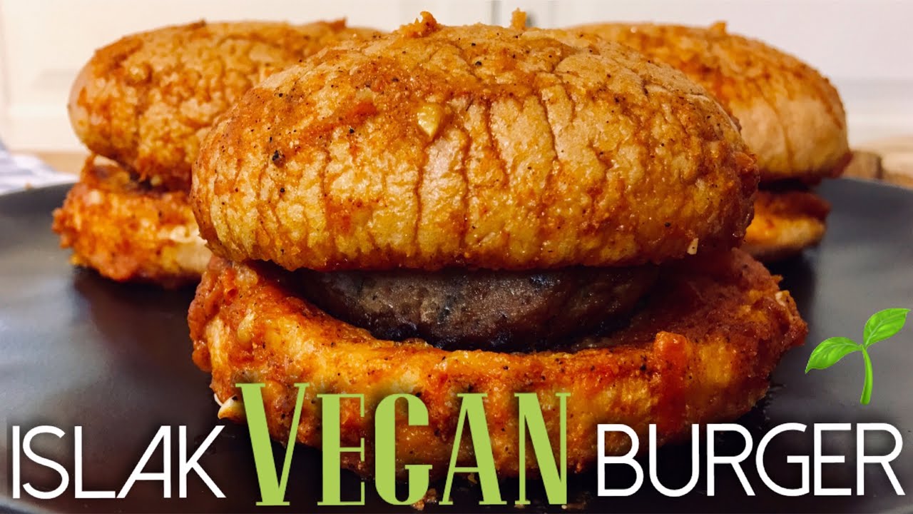 Islak Vegan Burger Tarifi – VEGAN YEMEK TARİFLERİ