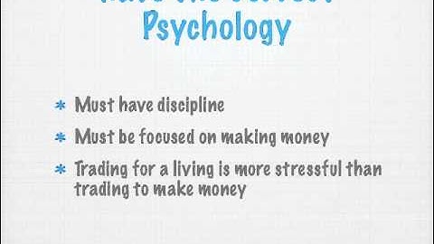 What it Takes to be a Pro Trader