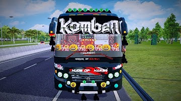 Komban Zedone Bus Mod In Bus Simulator Indonesia - Bussid Bus Mod - Bussid Car Mod - Bussid