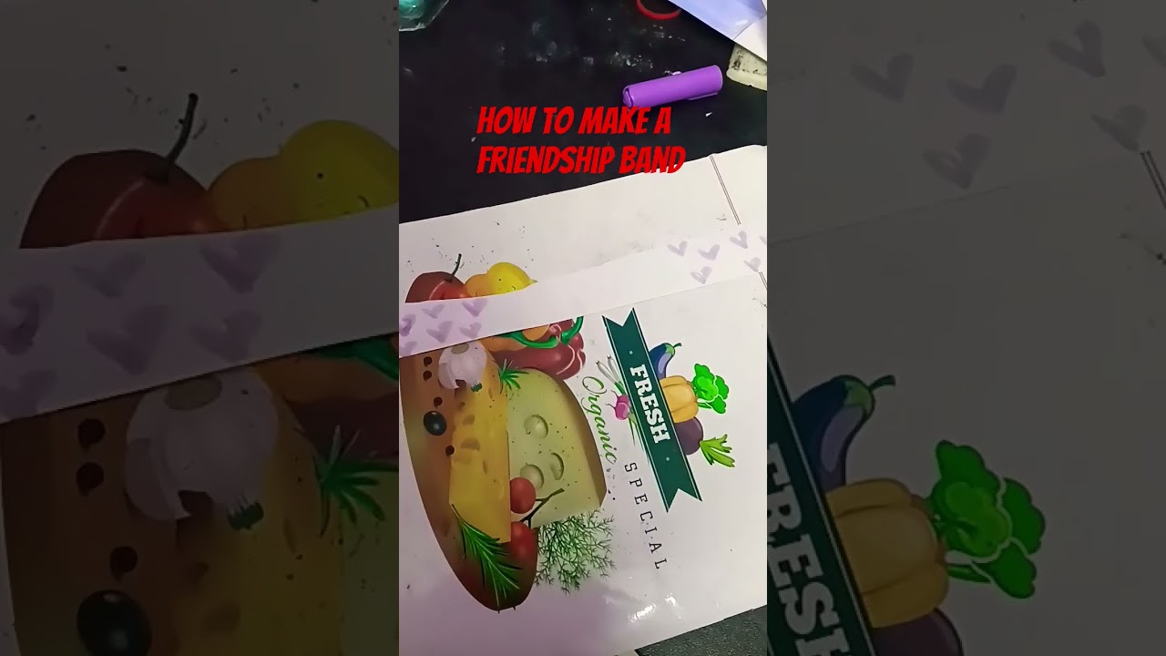 how to make a friendship band